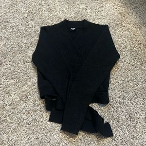 BLOCH girls wrap sweater